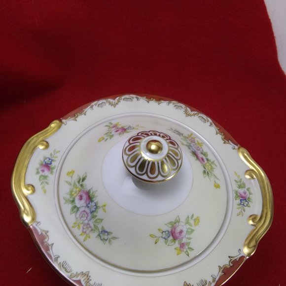 Meito Made in Japan covered sugar bowl. trinket - Picture 13 of 13